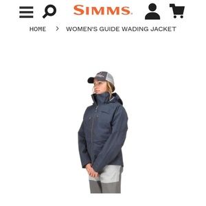 Simms wading jacket ✔✔Make an Offer ✔✔